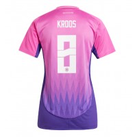 Dres Nemecko Toni Kroos #8 Preč pre Ženy ME 2024 Krátky Rukáv